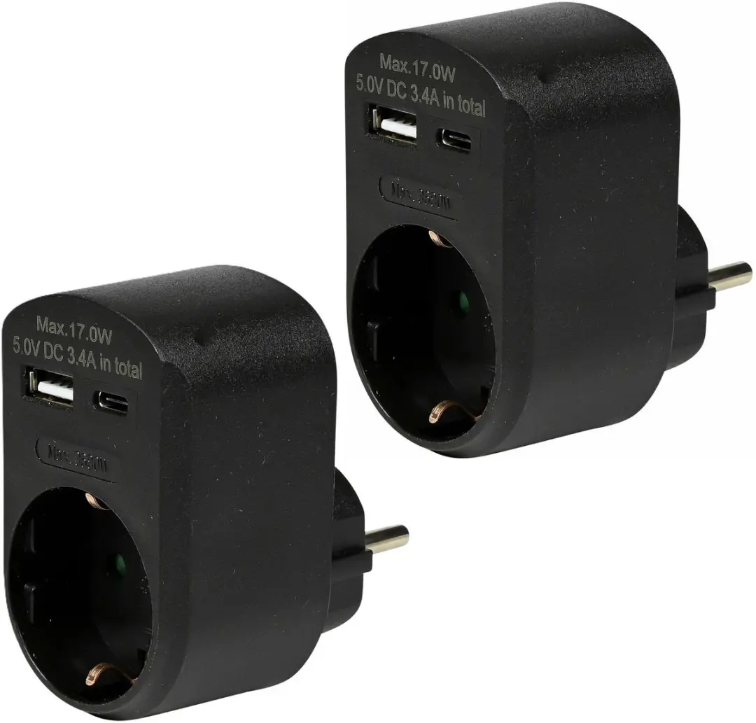 Benson Stopcontact met USB-A en USB-C