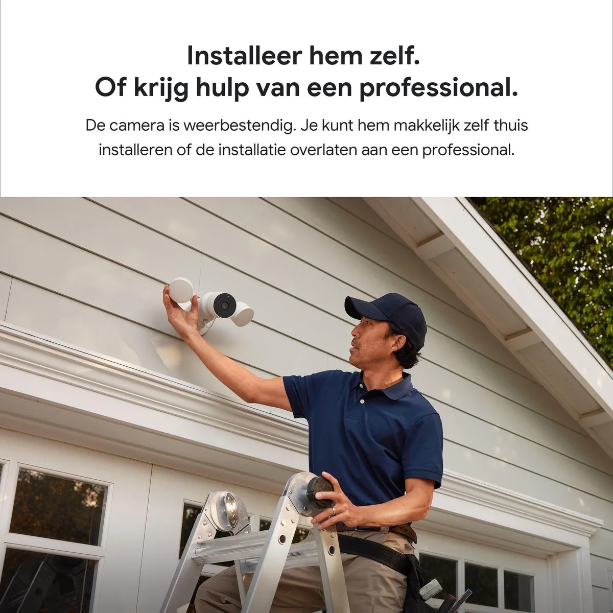 Google Nest Cam GA02411-EU Buiten Camera - Wit