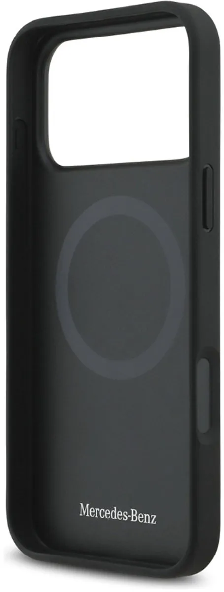 Mercedes-Benz Backcase Hoesje iPhone 17 Pro Max - Effen Zwart - 3666339506698 - afbeelding 5 van 6