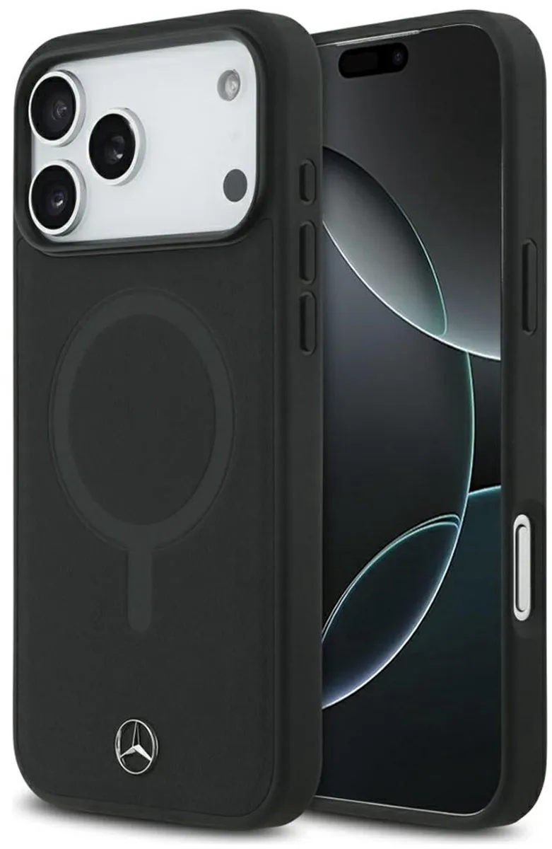 Mercedes-Benz Backcase Hoesje iPhone 17 Pro Max - Effen Zwart - 3666339506698 - afbeelding 6 van 6