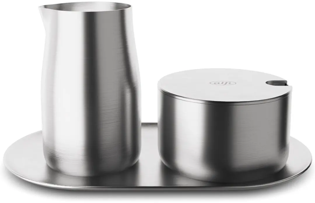 Alfi MILK & SUGAR SET steel polished