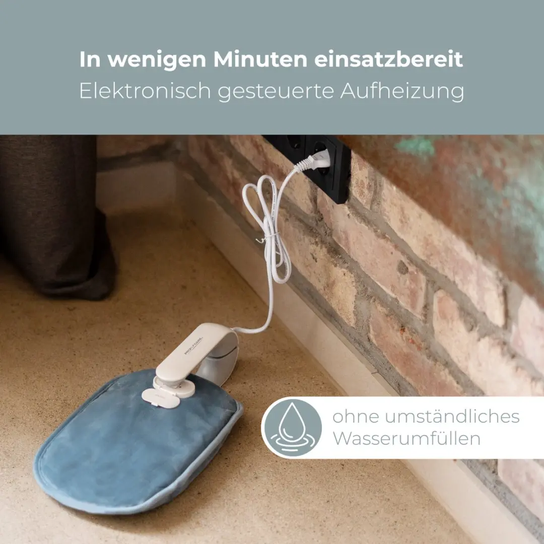 Clatronic ProfiCare EWF 3150 Elektrische Bedfles - Snoerloos - afbeelding 3 van 6