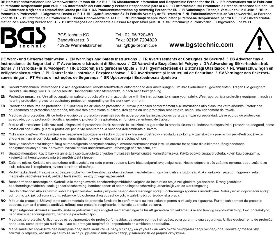 BGS technic Hygiënemaskers - 10 stuks - afbeelding 2 van 5