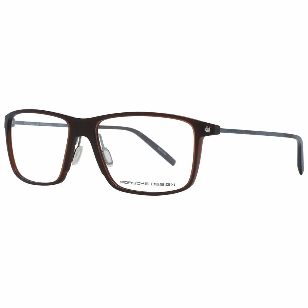 Men' Spectacle frame Porsche Design P8336-56E Brown ø 56 mm