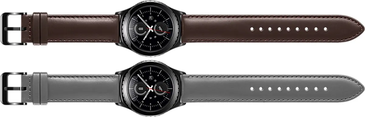 Samsung Gear S2 Leren Bandje ET-SLR73MA - Bruin