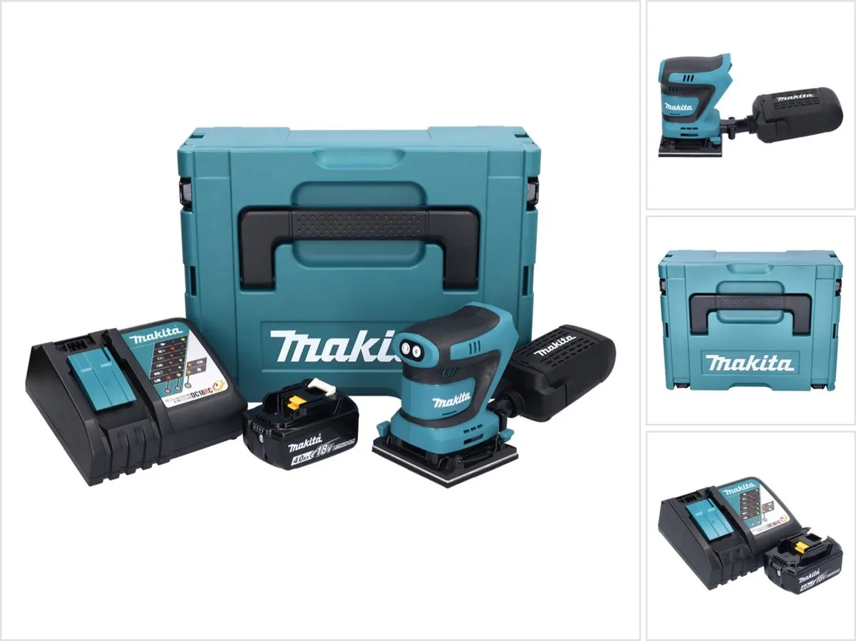 Makita DBO480RM1J Accu-Excentrische Schuurmachine 18V