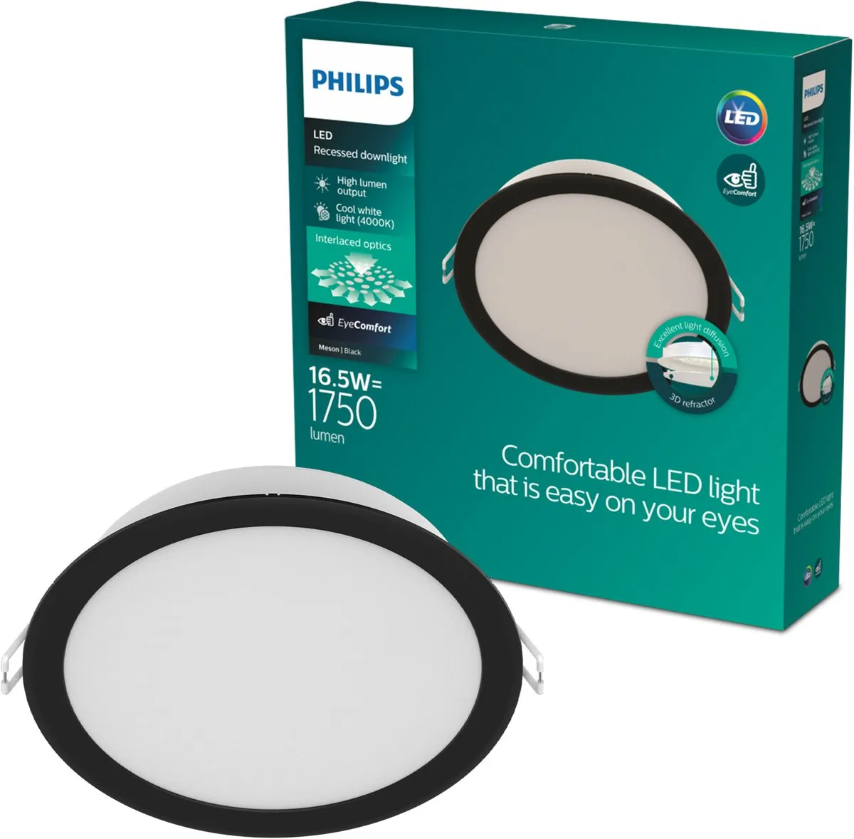 Philips Meson Inbouwspot 165mm