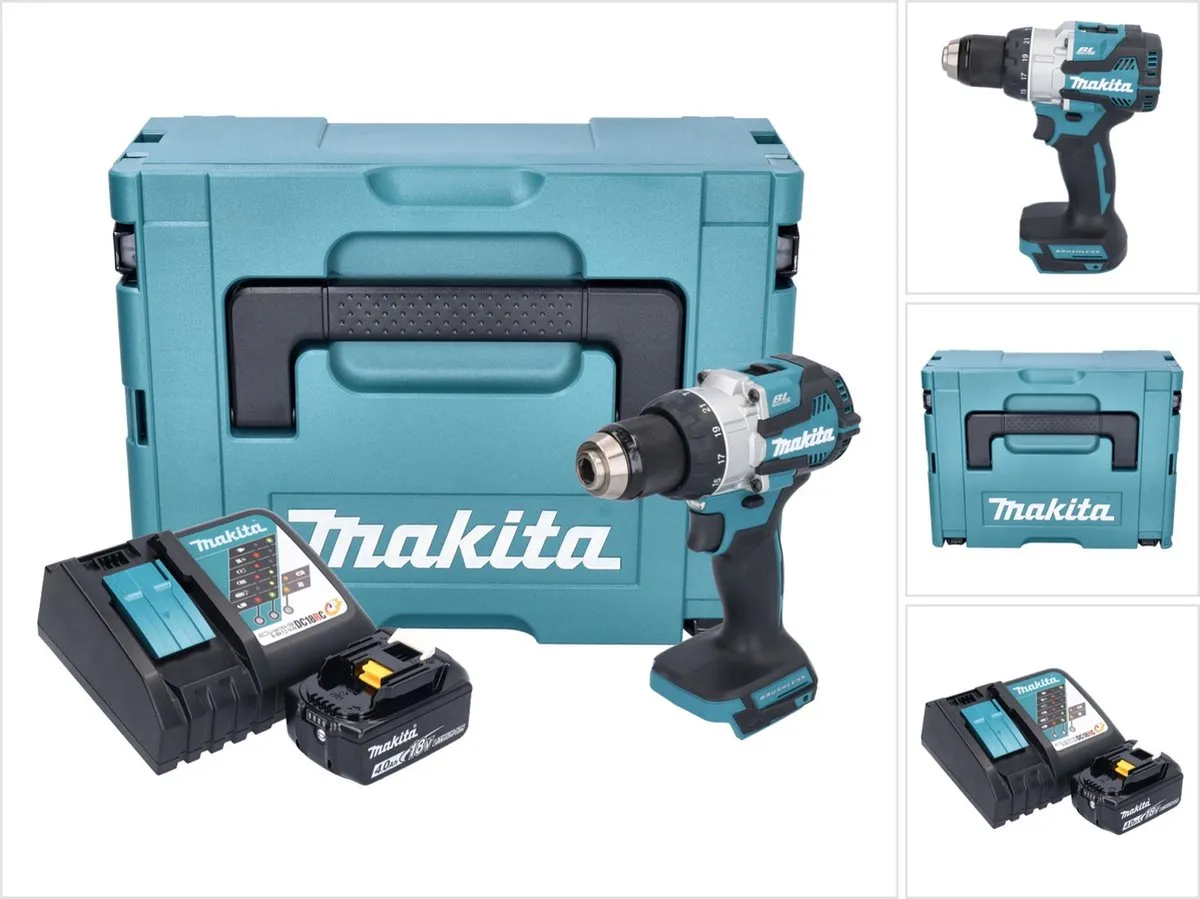 Makita DHP489RM1J Accu-klopboormachine 18V 73Nm