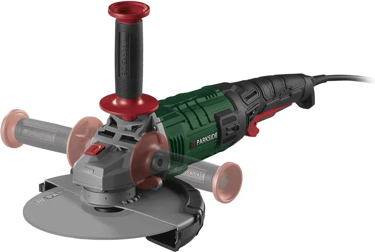 Parkside PWS 230 E5 Haakse Slijper 2000W - 230mm - afbeelding 4 van 5