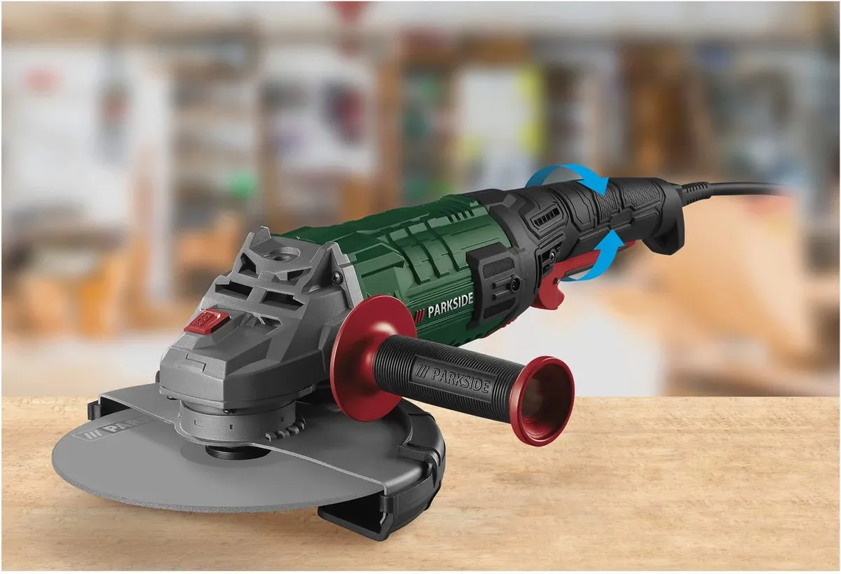 Parkside PWS 230 E5 Haakse Slijper 2000W - 230mm - afbeelding 2 van 5