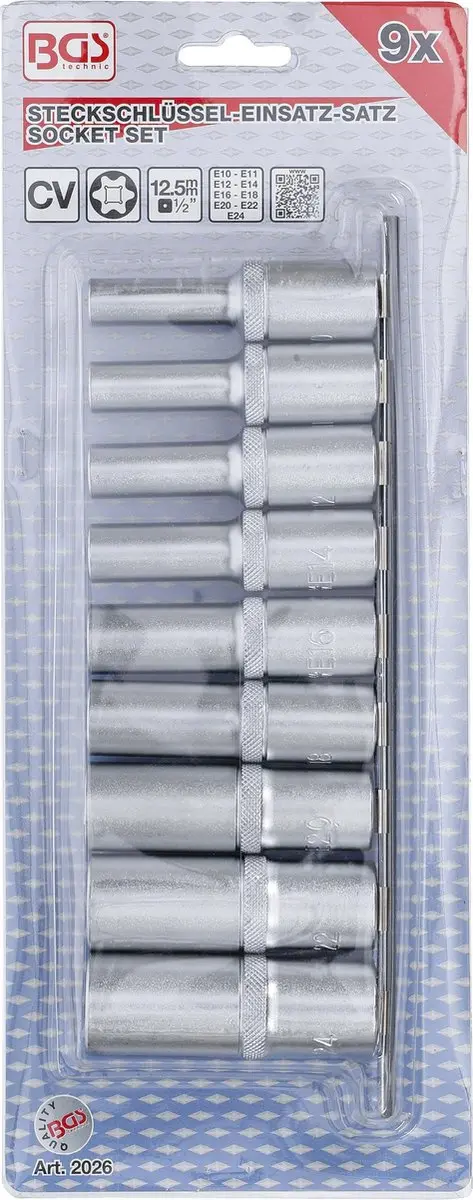 BGS Technic Torx Doppenset 1/2 - afbeelding 2 van 6