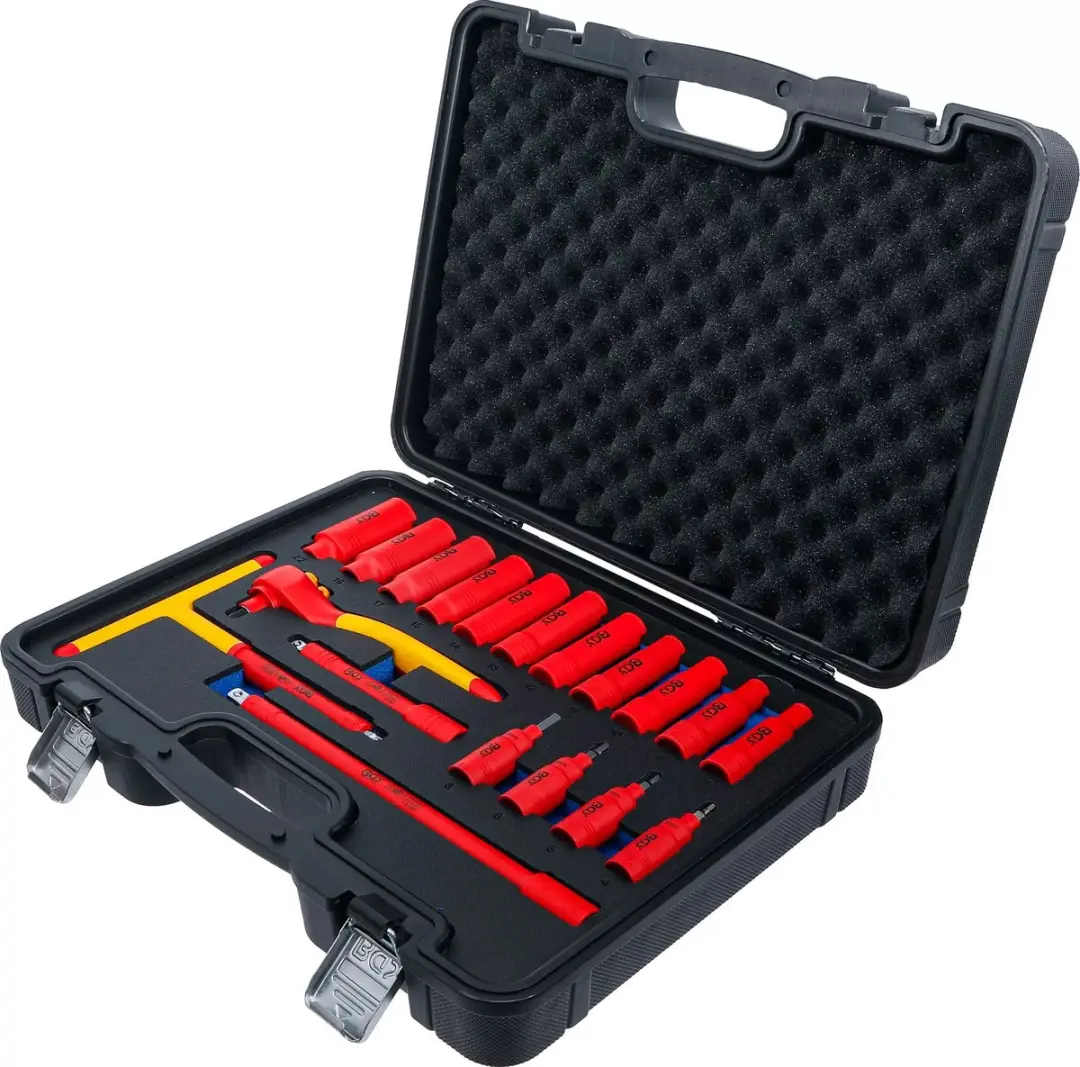 BGS technic 7137 VDE Dopsleutelbitset 3/8 - 19-delig - afbeelding 3 van 6