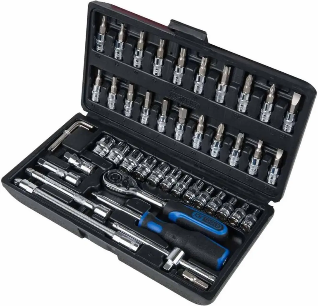 KS Tools CHROME+ 918.0648 Dopsleutelset 1/4"