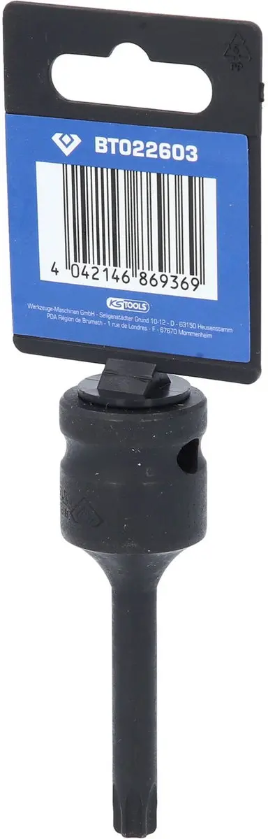 Brilliant Tools BT022603 Kracht Bit-dop Torx T45 1/2" - afbeelding 2 van 5