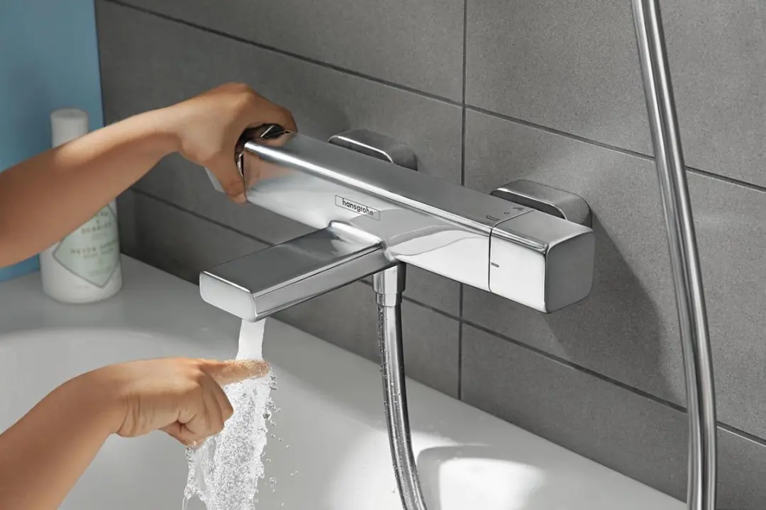 Hansgrohe Ecostat E 15774000 Badthermostaat - Chroom - afbeelding 3 van 6