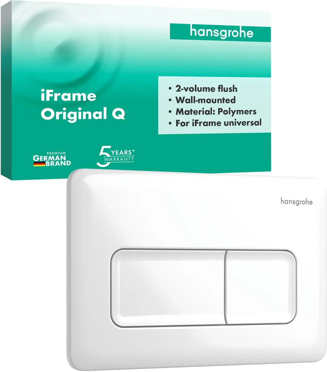 Hansgrohe IFrame Original Q Drukplaatvoor