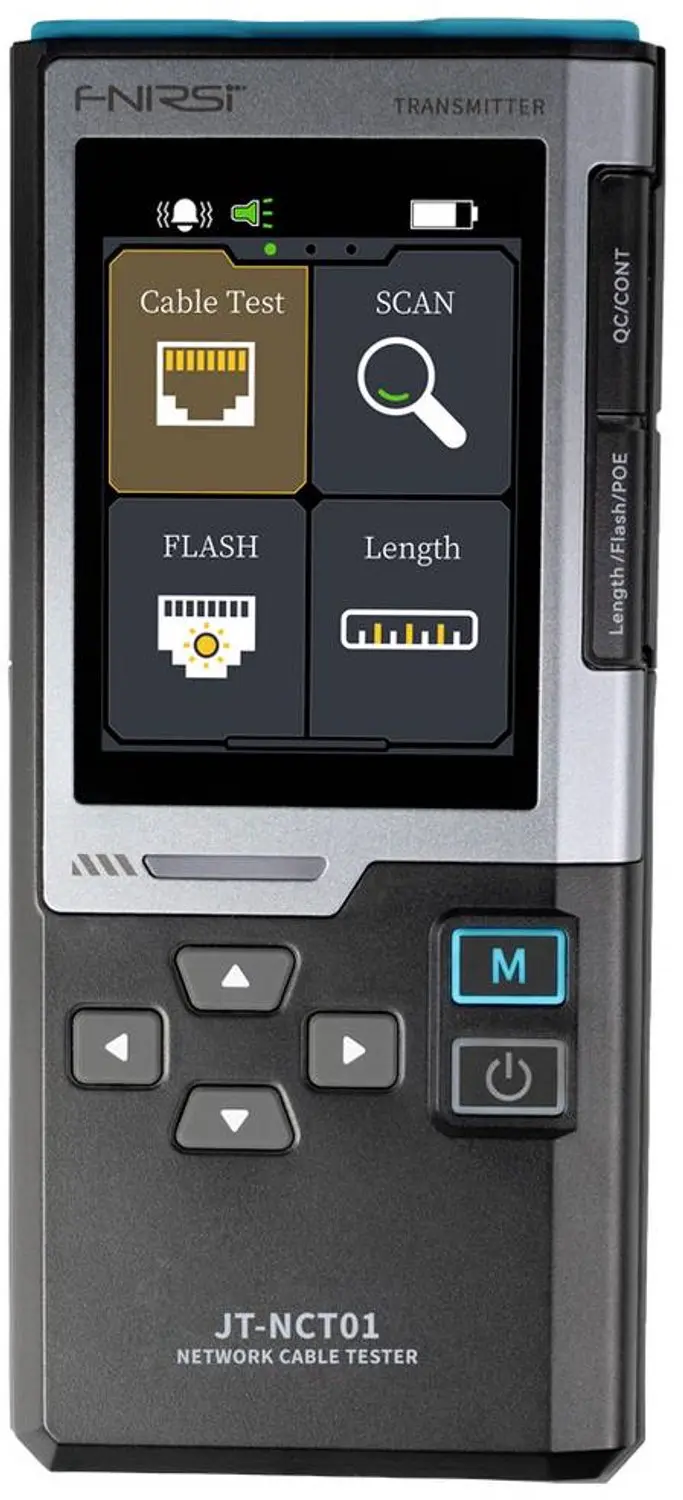 Joy-it NCT01 Netwerktester - 200+ meter - PoE-test - afbeelding 2 van 4