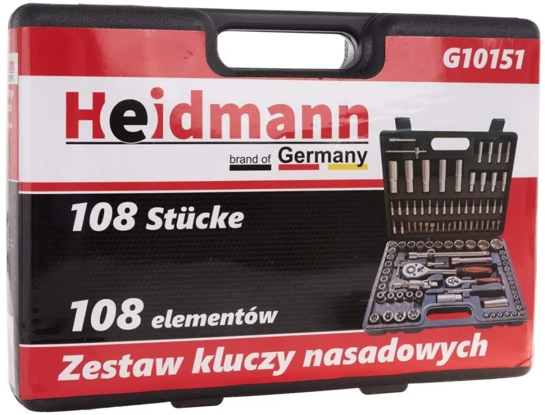 GEKO G10151 Dopsleutelset - Chroom Vanadium - afbeelding 4 van 6