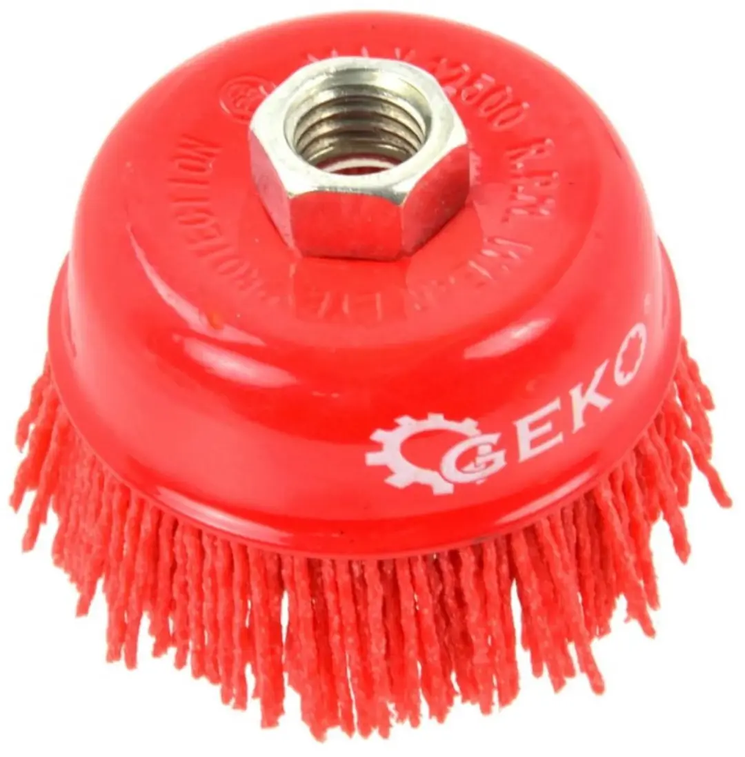 GEKO Nylon Bekerborstel 75 mm