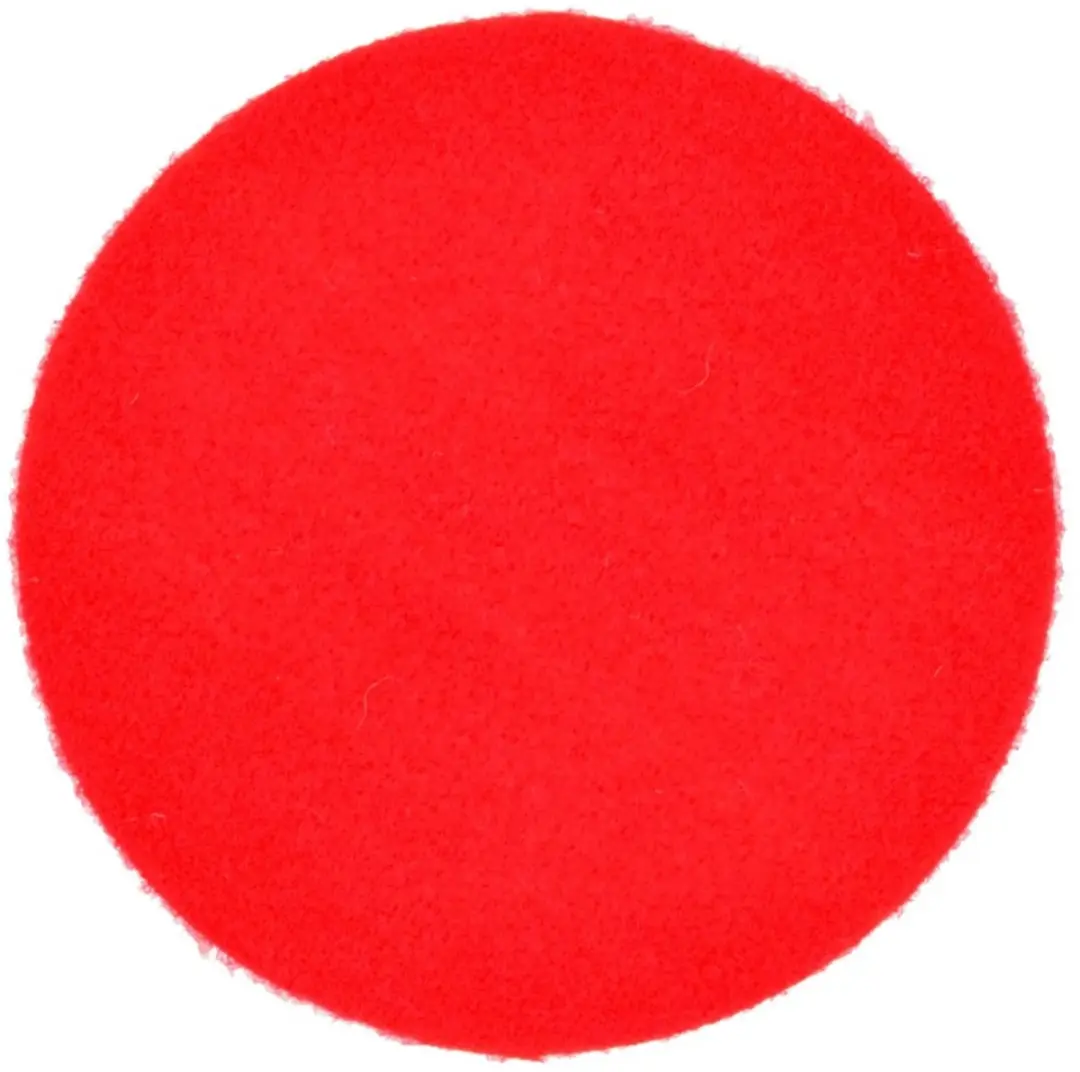 GEKO Polijstpad vilt 125mm - 10mm - klittenband - afbeelding 2 van 3