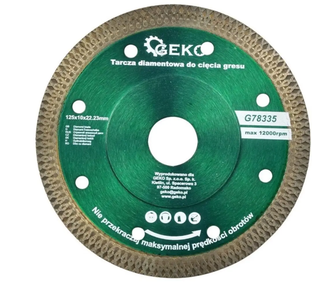 GEKO Diamantschijf