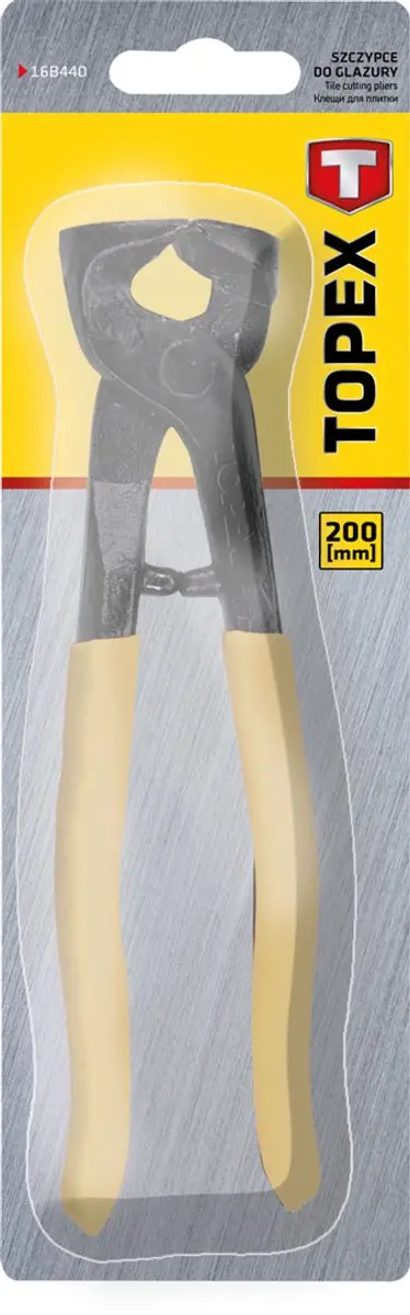Topex 16B441 Tegelsnijtang 200mm - Blauw - afbeelding 2 van 3