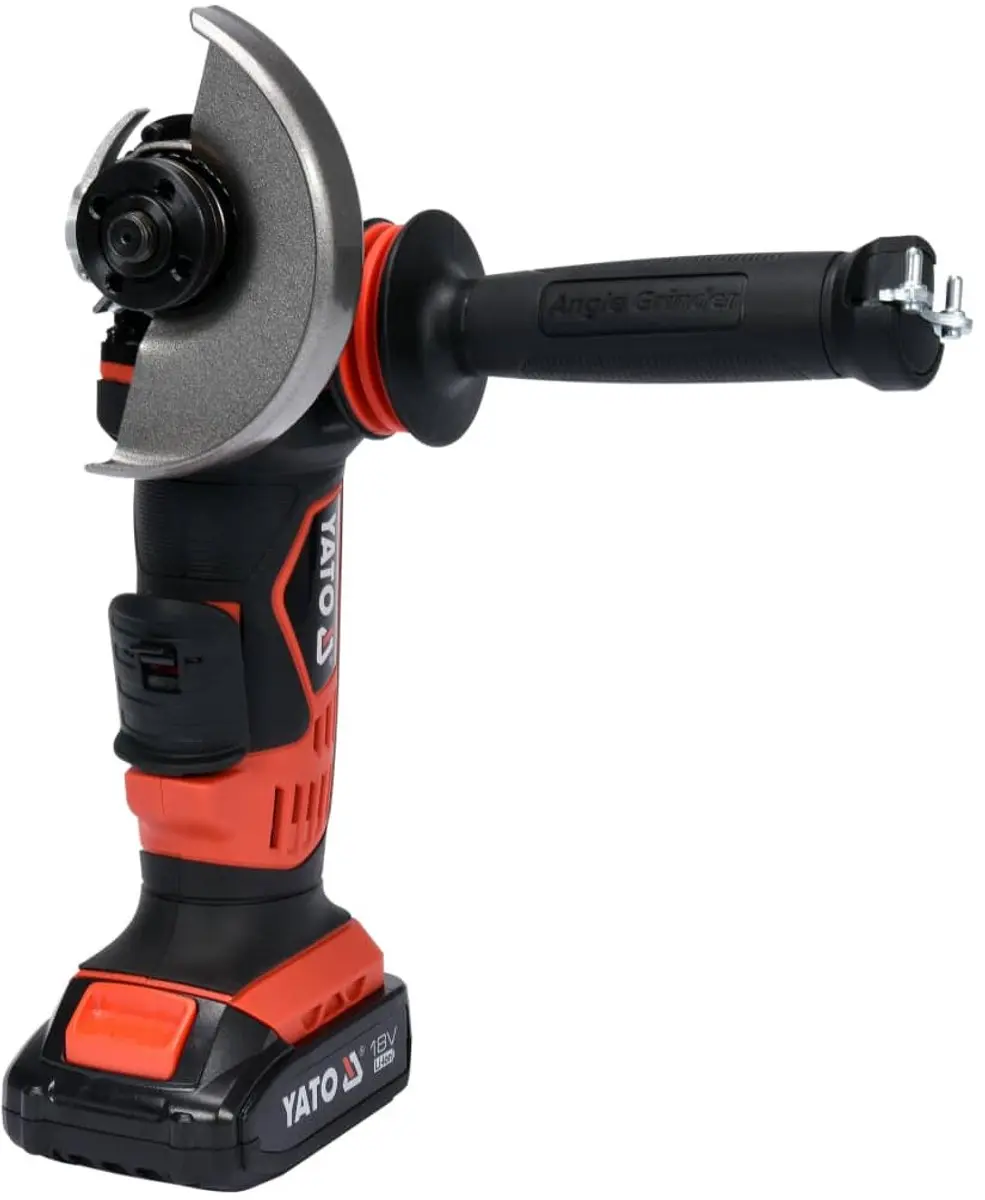 Yato YT-82827 Haakse Slijper 18V 125mm - Zonder Accu - afbeelding 5 van 6