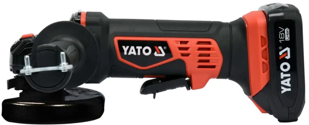 Yato YT-82827 Haakse Slijper 18V 125mm - Zonder Accu - afbeelding 4 van 6