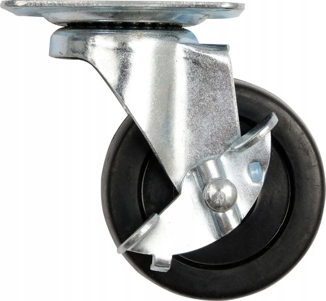 Zwenkbaar Zwenkwiel PP met Rem 40mm