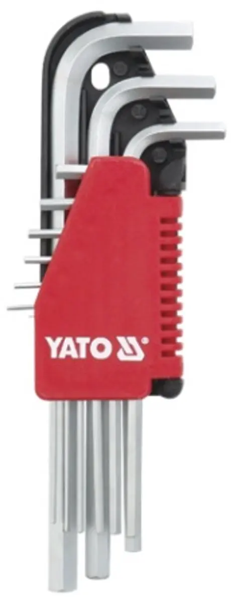 Yato Inbussleutelset 9-delig 2-10mm CR-V - afbeelding 3 van 4