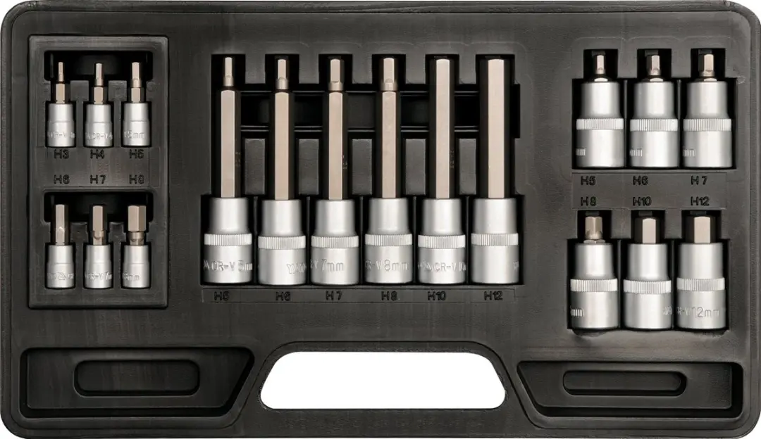 Yato YT-7752 Bit-Doppenset