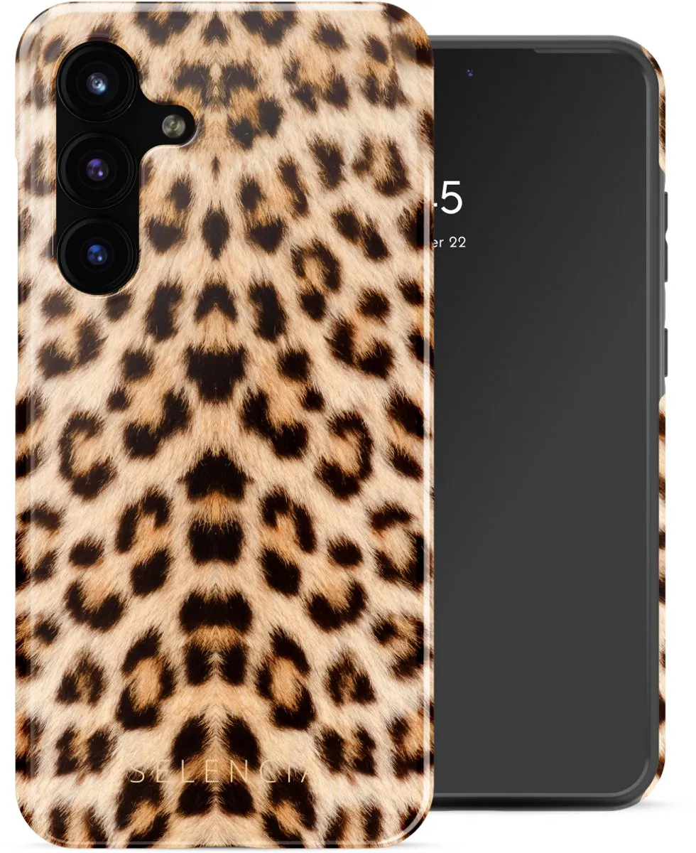 Selencia Hoesje Samsung Galaxy S25 FE Wild Leo