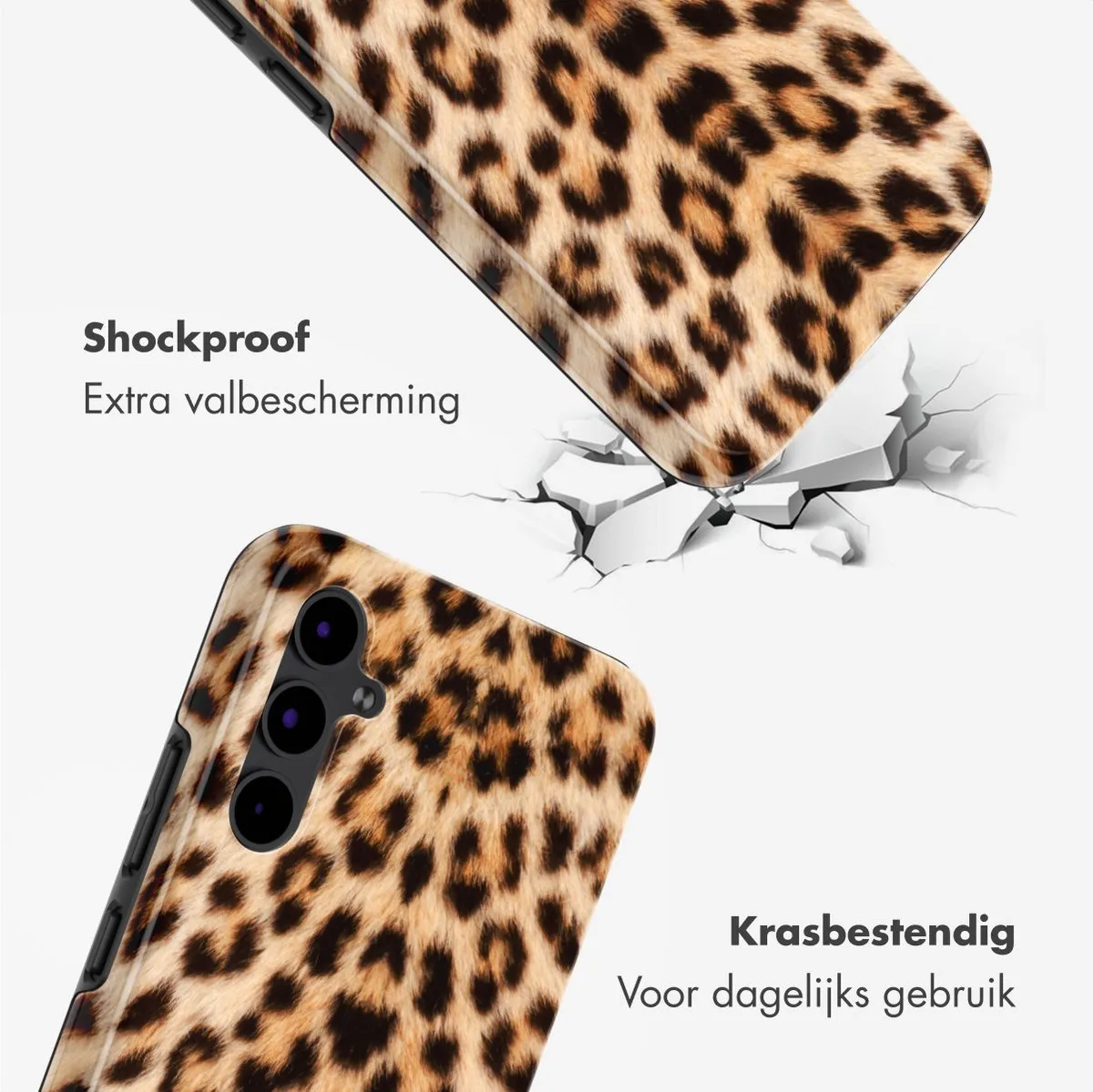 Selencia Hoesje Samsung Galaxy S25 FE Wild Leo