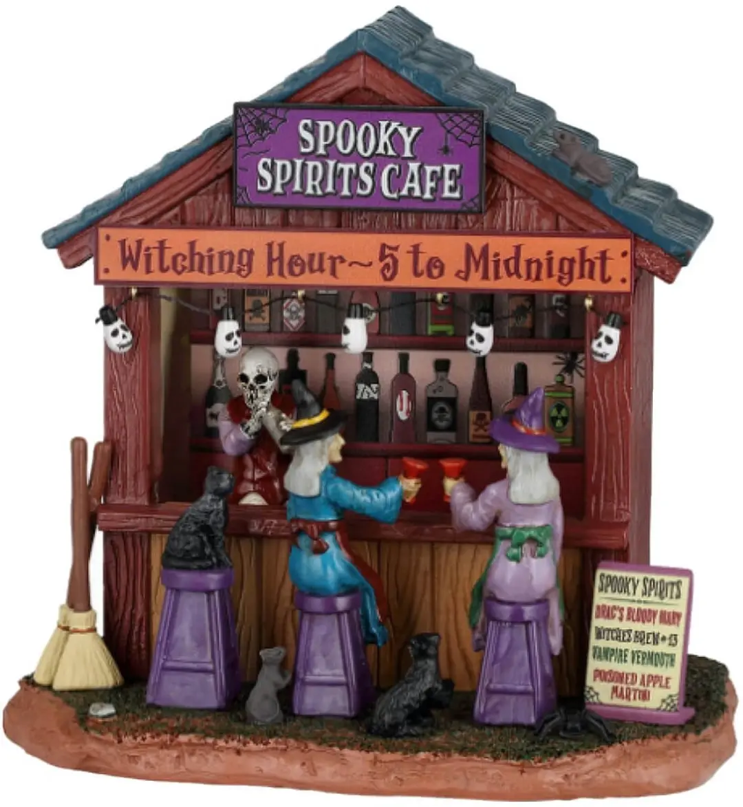 Lemax Spooky Town Spooky Spirits Cafe Huisje 2026