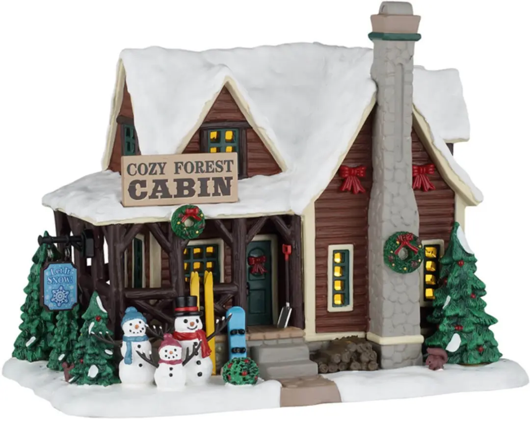 Lemax Cozy Forest Cabin