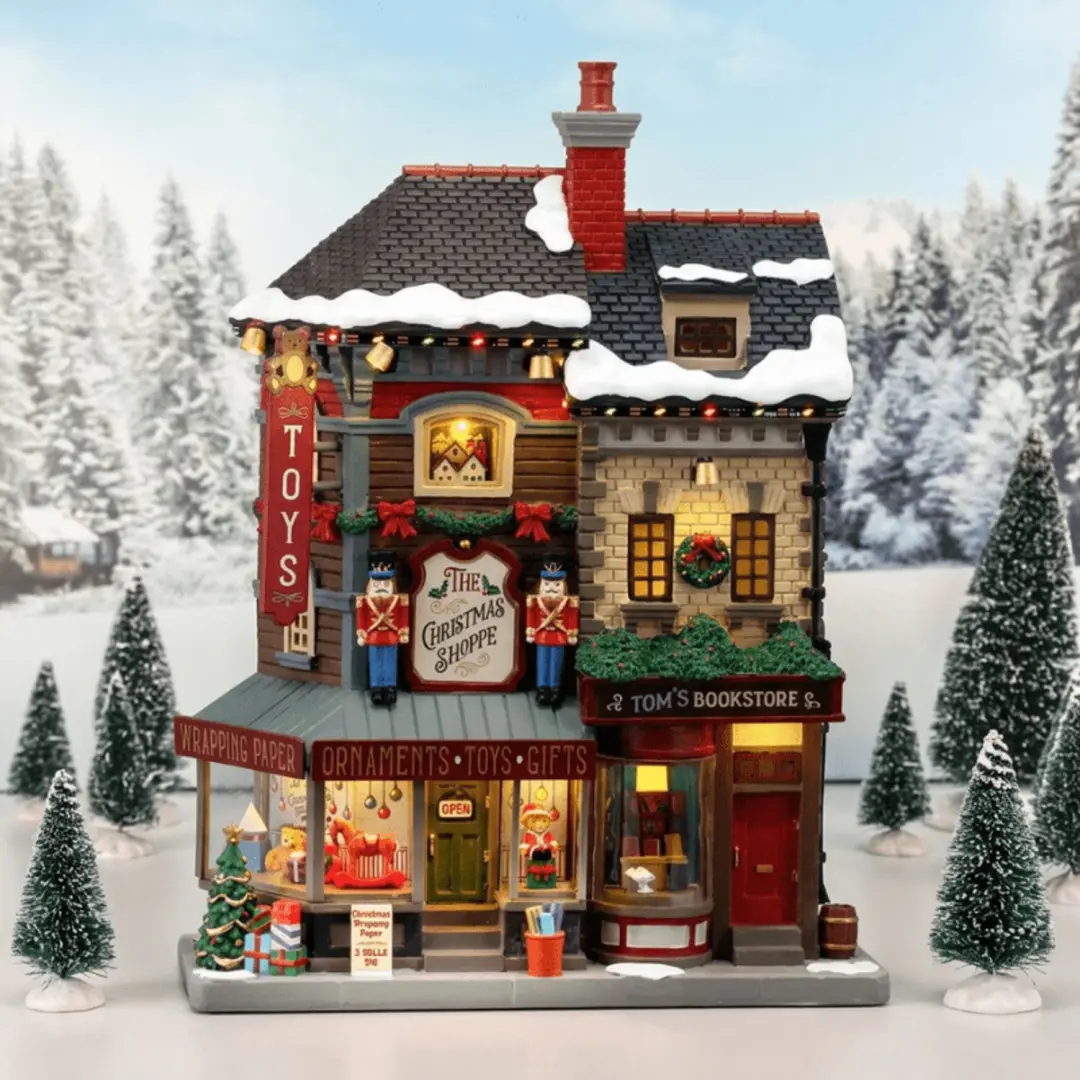 Lemax Christmas Shoppe Façade - afbeelding 3 van 3