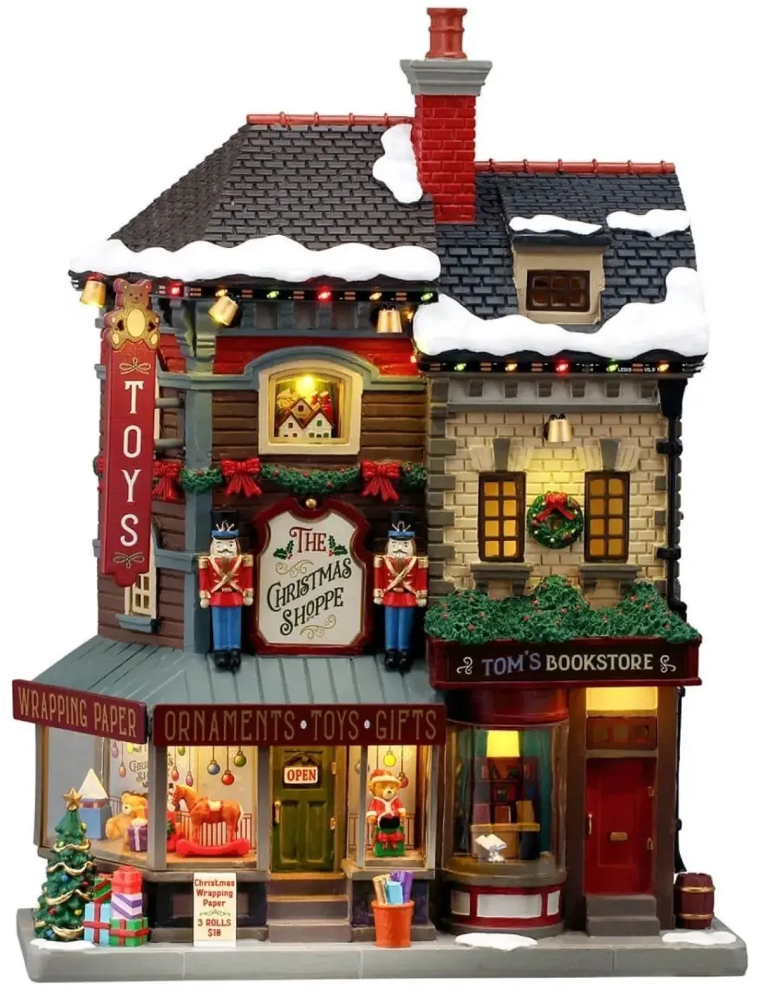 Lemax Christmas Shoppe Façade