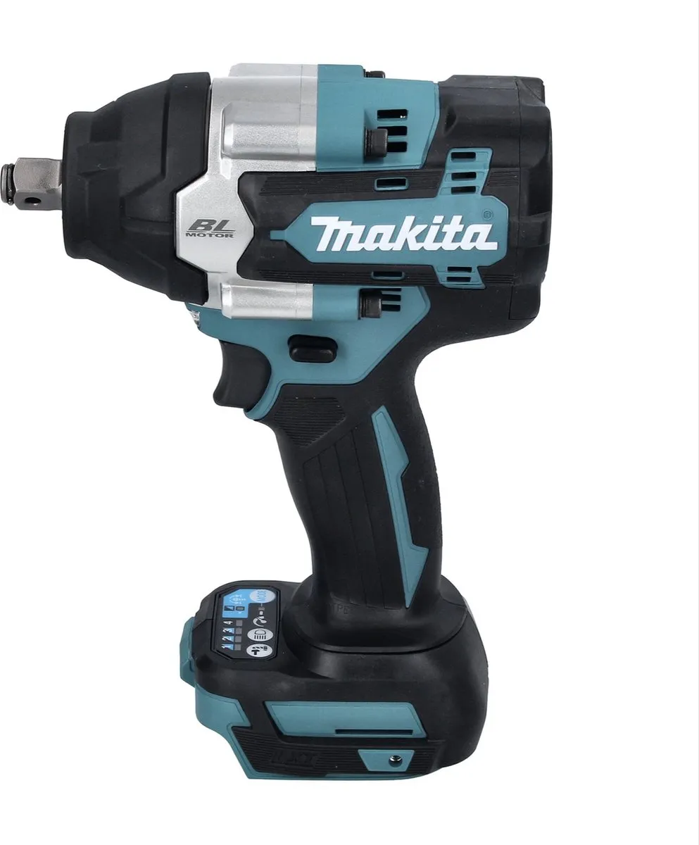 Makita DTW700M1J Accu Slagmoersleutel 18V 700Nm - 1/2" XPT Borstelloos - 4.0Ah