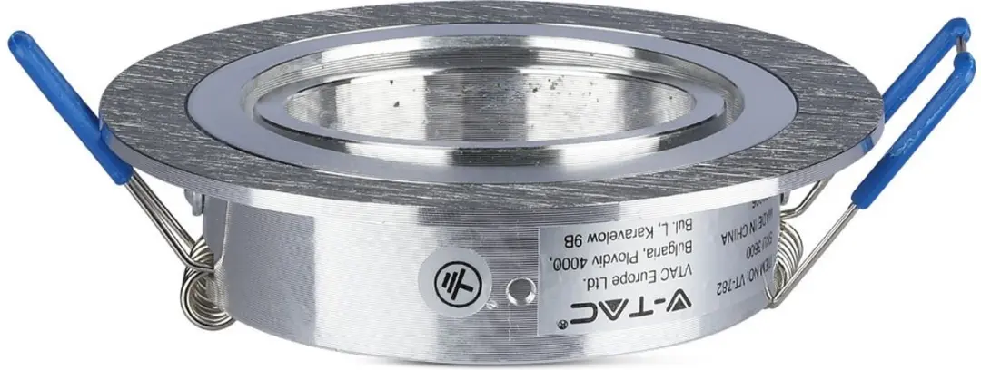 V-TAC VT-782RD-AB LED Inbouwspot - GU10 - Aluminium - afbeelding 4 van 6