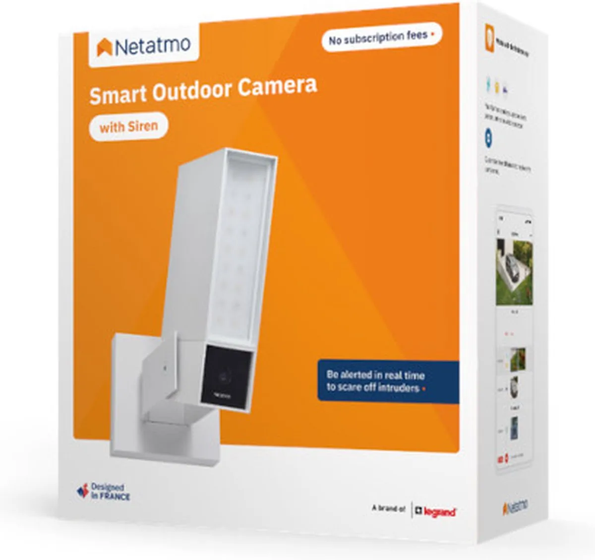 Netatmo NOC-S-WHITE Slimme Buitencamera - Wit