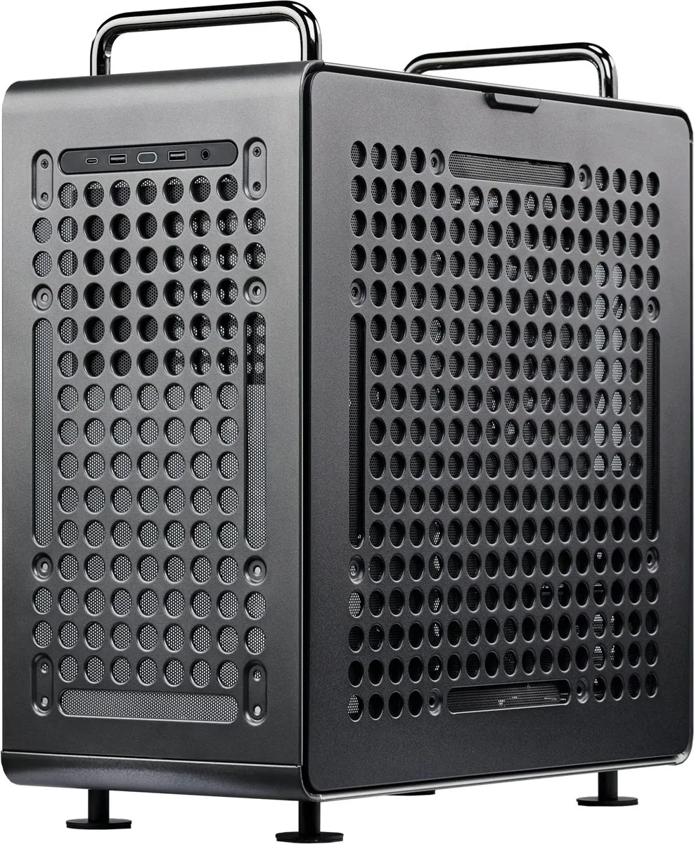 Cooler Master Qube 540 Stardust Iron ATX Behuizing - Zwart