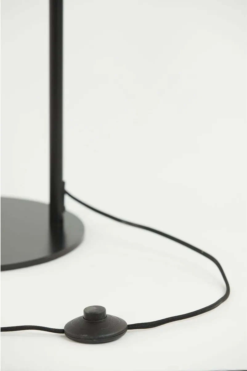 vtwonen Orion Vloerlamp - Zwart - 2 Lichtpunten