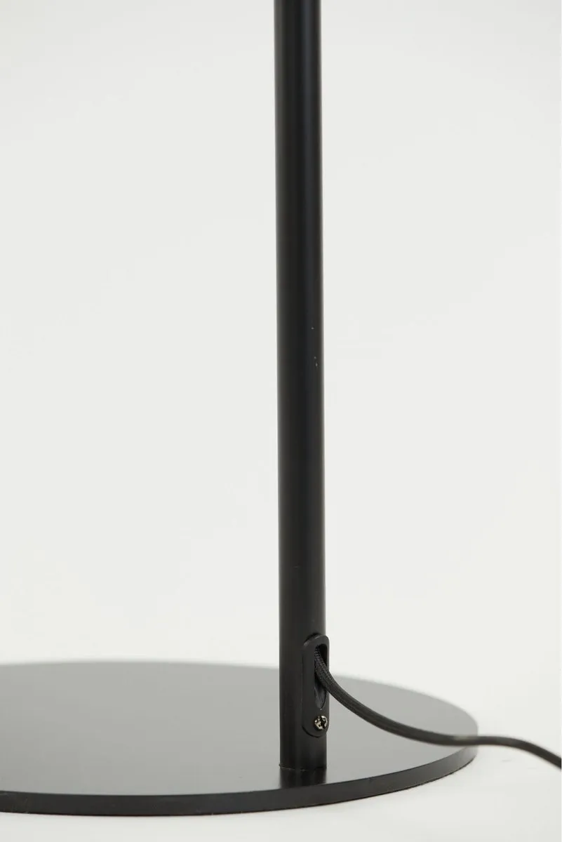 vtwonen Orion Vloerlamp - Zwart - 2 Lichtpunten