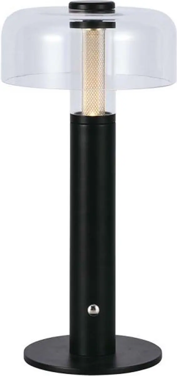 V-TAC VT-1049-B Tafellampen Oplaadbare lampen 1W 100lm 3000K IP20 Zwart VT-1049-