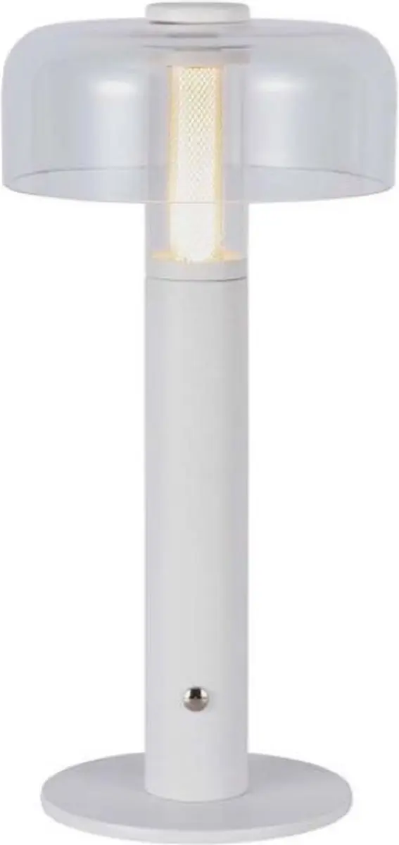 V-TAC VT-1049-W Tafellampen Oplaadbare lampen 1W 100lm 3000K IP20 Wit VT-1049-W
