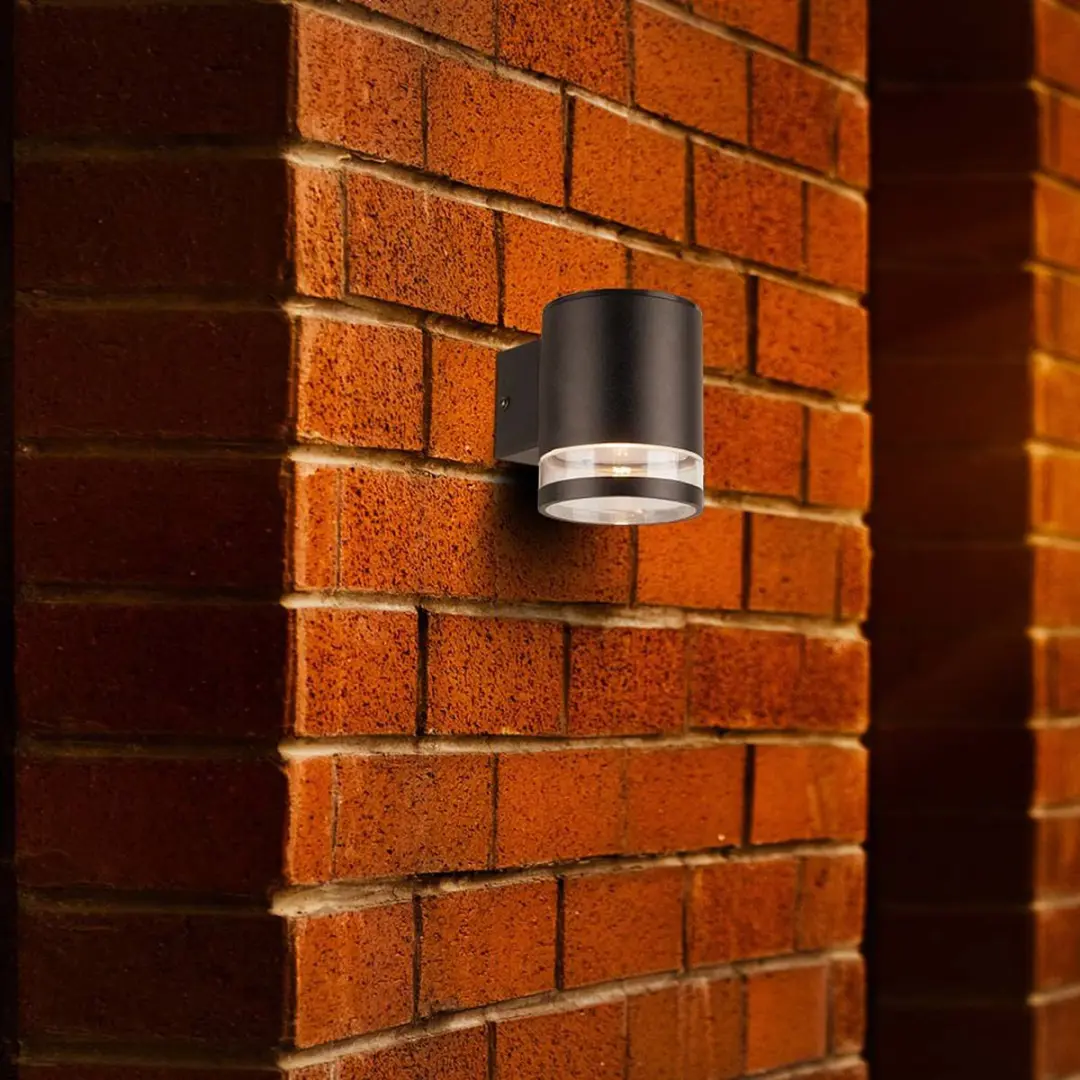 V-Tac VT-1139 Solar Wandlamp - IP54 - 70 Lumen - Zwart - afbeelding 3 van 6