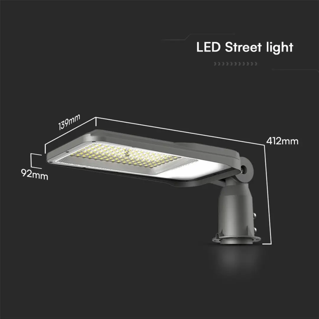 V-Tac VT-55ST LED Straatlantaarn 50W 6500K - afbeelding 6 van 6