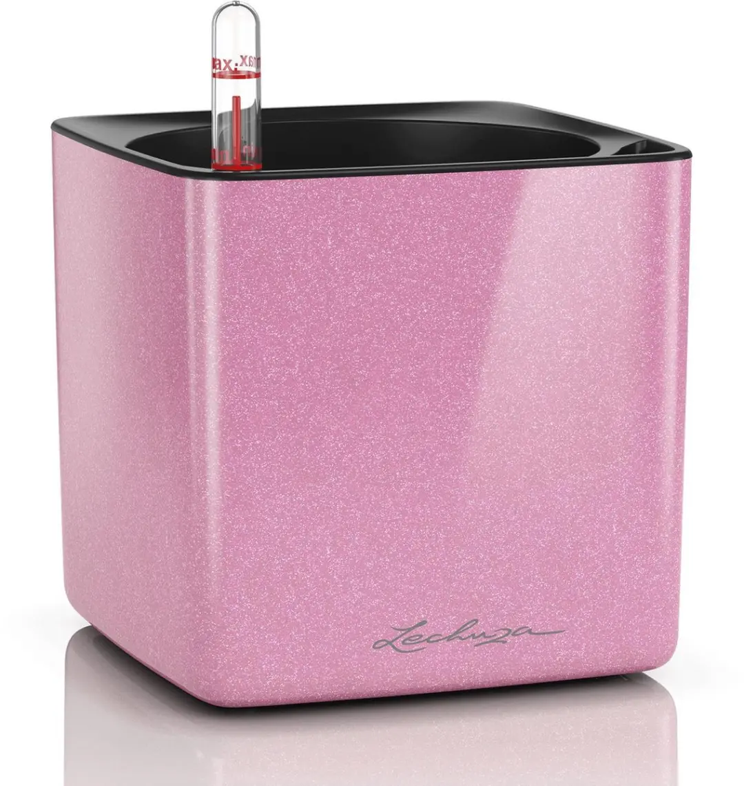 LECHUZA CUBE Glossy KISS 14