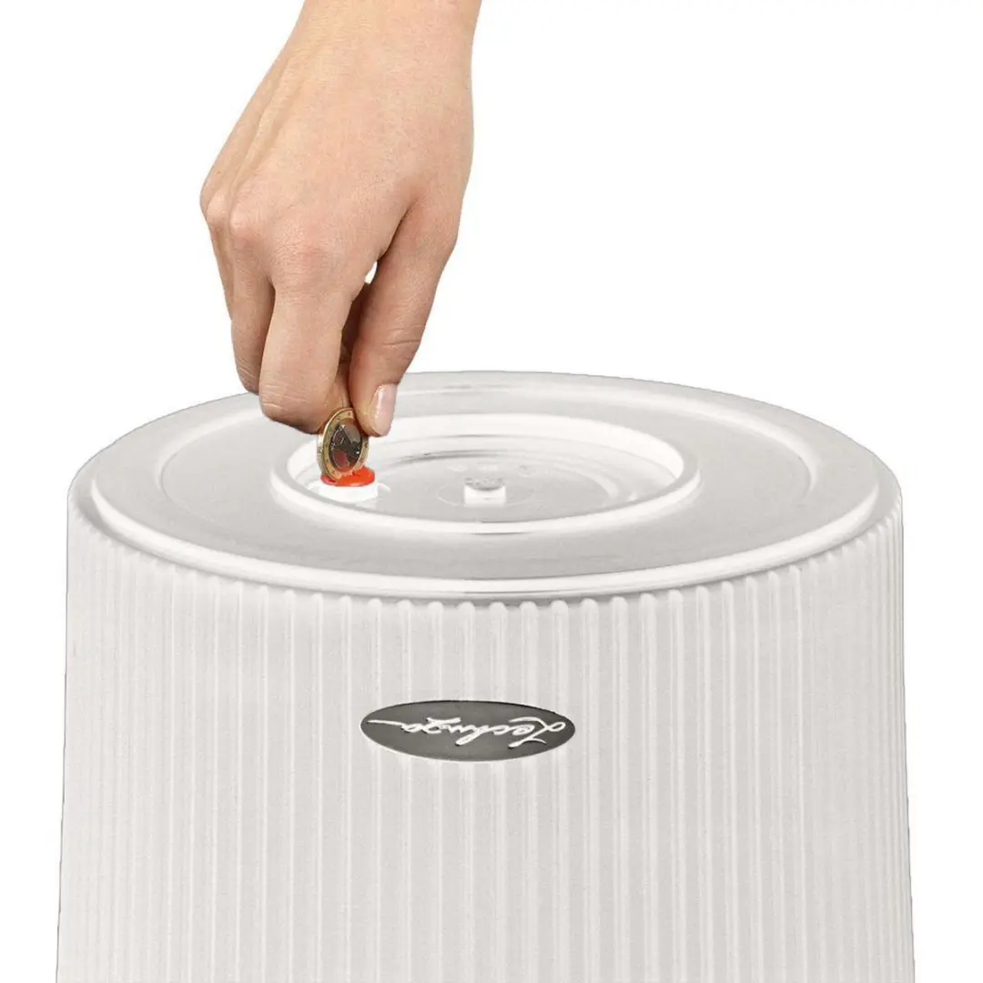Lechuza Cilindro Color 32 Plantenbak - 13 l - Wit - afbeelding 2 van 6