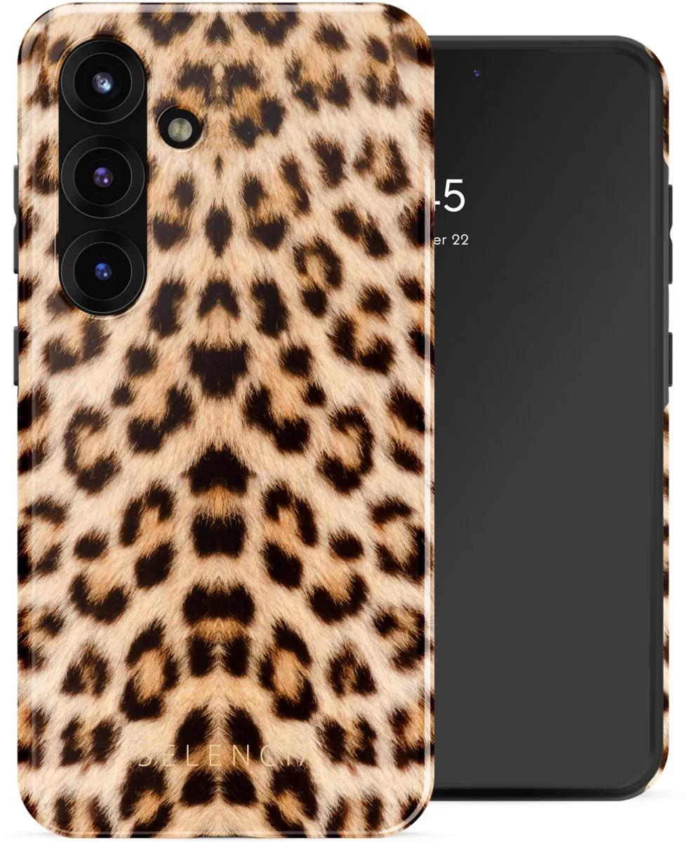 Selencia Hoesje Samsung Galaxy S25 Wild Leo